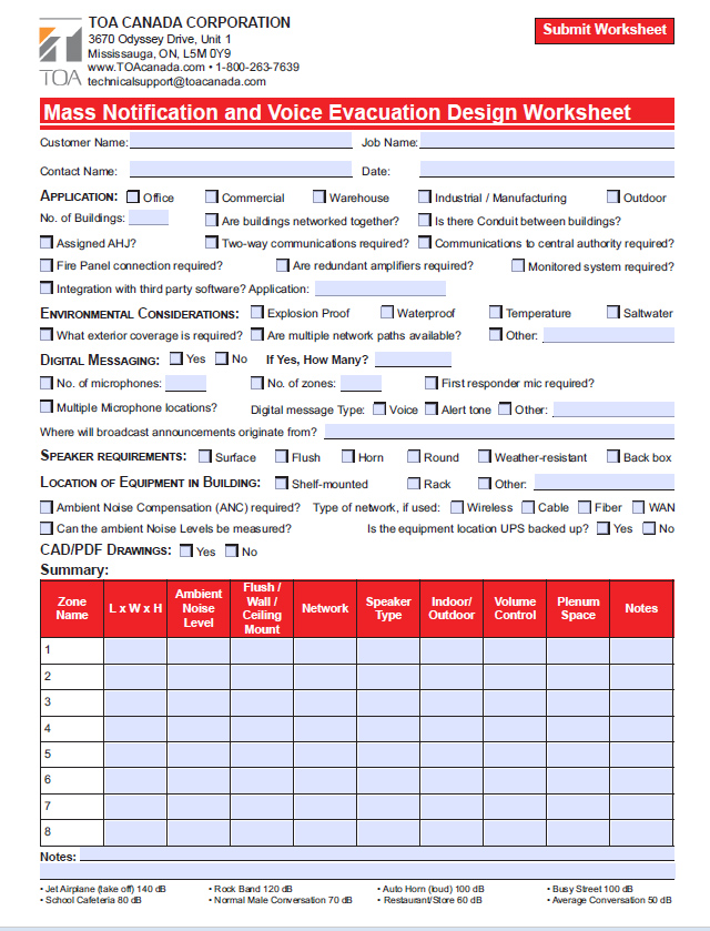 Technical Design Form